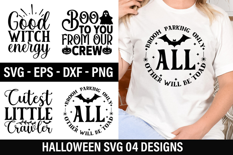 04 Halloween SVG Design - Halloween T-shirt Design