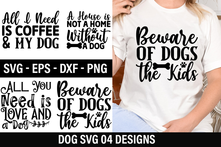Dog Quotes SVG Design - Dog T-Shirt Design