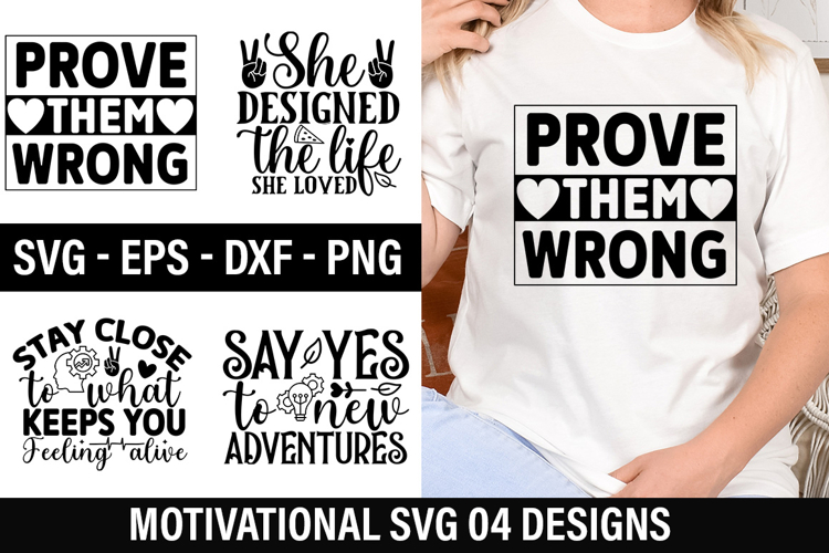 Motivational SVG Design - Motivational T-shirt Design