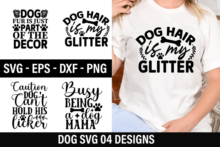 Dog Quotes SVG Design - Dog T-shirt Design