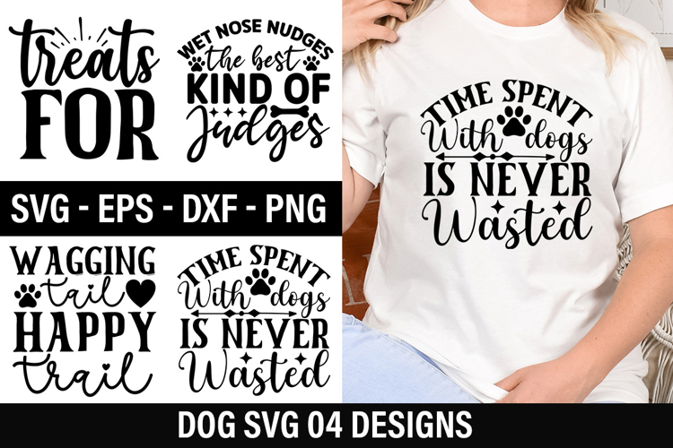 Dog Quotes SVG Design - Dog T-shirt Design