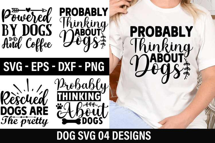 Dog Quotes SVG Design - Dog T-Shirt Design
