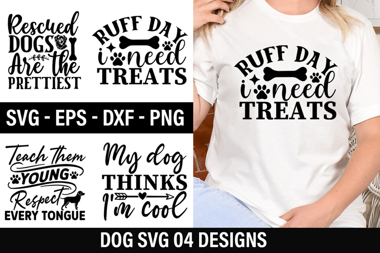 Dog Quotes SVG Design - Dog T-shirt Design