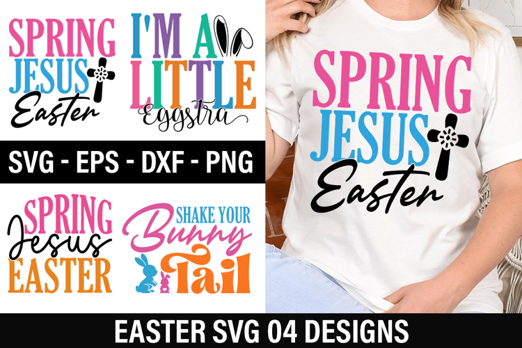 Easter SVG Design - Shake Your Bunny Tail