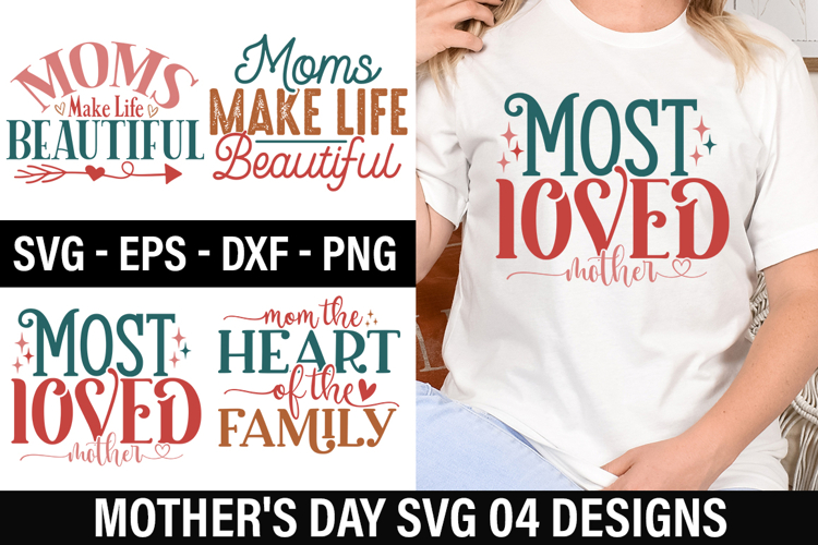 Mom Heart Svg Image 13