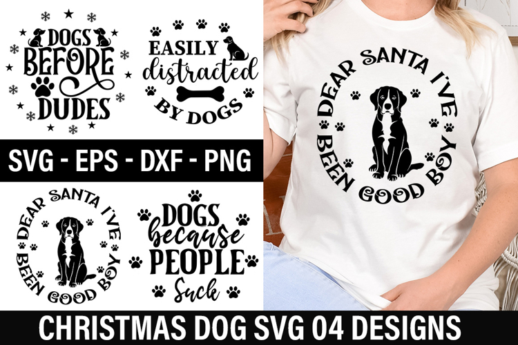 Christmas Dog Svg Image 20