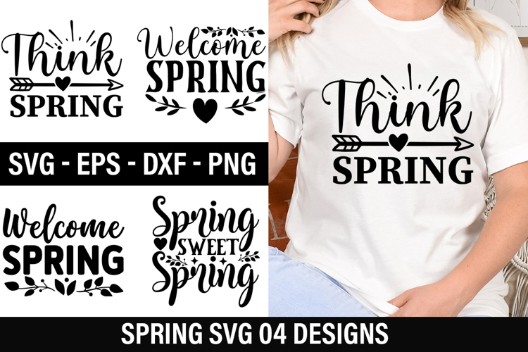 Welcome Spring SVGs Image 6