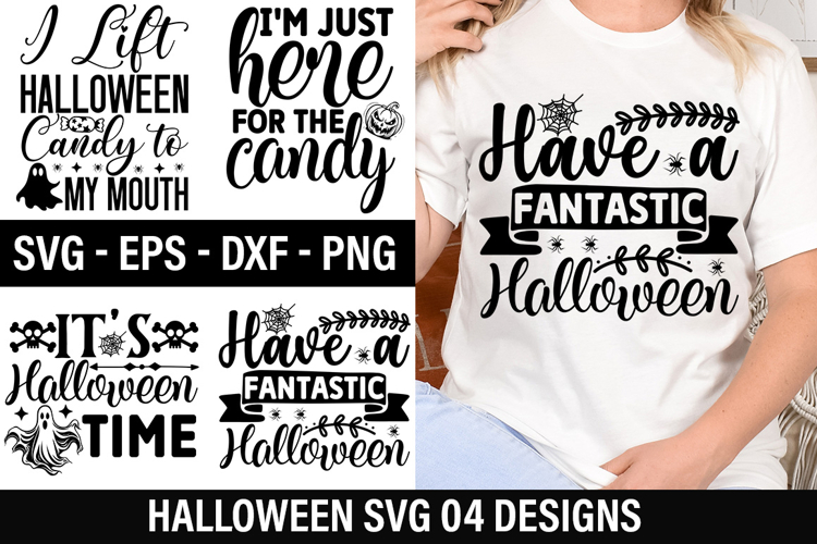 04 Halloween SVG Design - Halloween T-shirt Design
