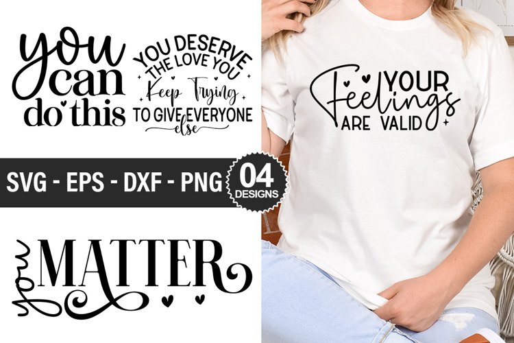 Mental Health Quotes Design - Mental Health T-shirt Design