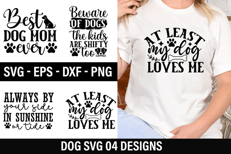 Dog Quotes SVG Design - Dog T-shirt Design