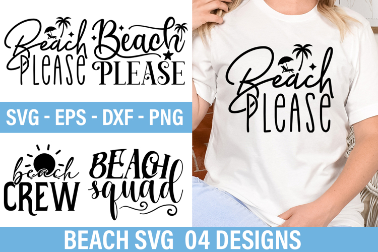 Beach SVG Design - Beach Squad