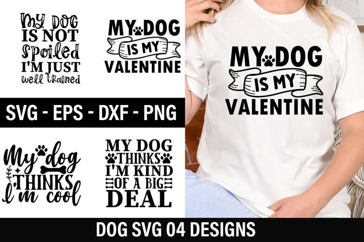 Dog Quotes SVG Design - Dog T-shirt Design