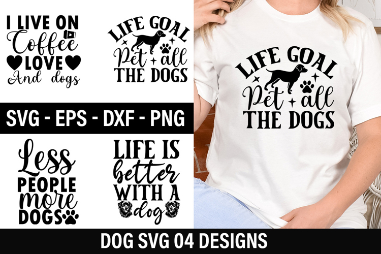 Dog Quotes SVG Design - Dog T-shirt Design