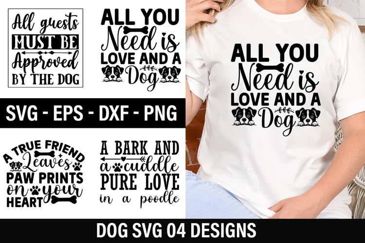 Dog Quotes Design - Dog T-shirt Design