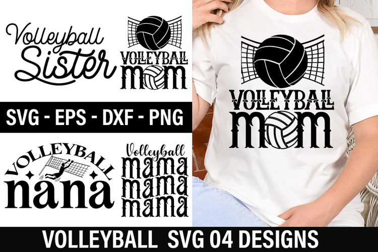 Volleyball SVG Design - Volleyball sister