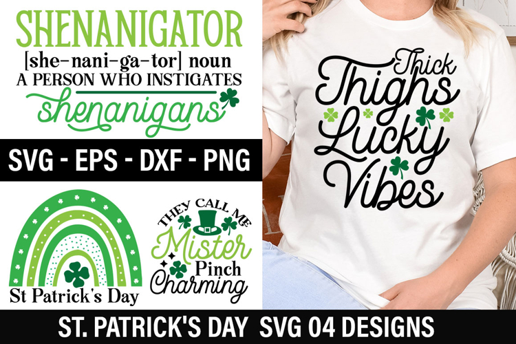 St. Patricks Day SVG Design - They Call Me Mister Pinch Cha
