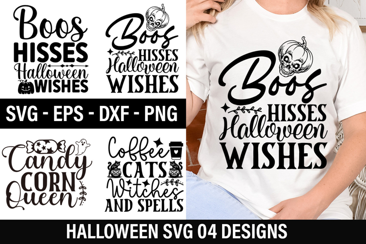 04 Halloween SVG Design - Halloween T-shirt Design