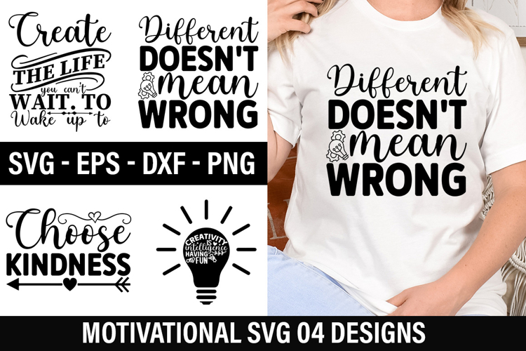 Motivational Design - Motivational T-shirt Design