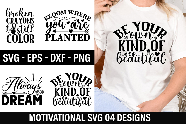 Motivational Design - Motivational T-shirt Design