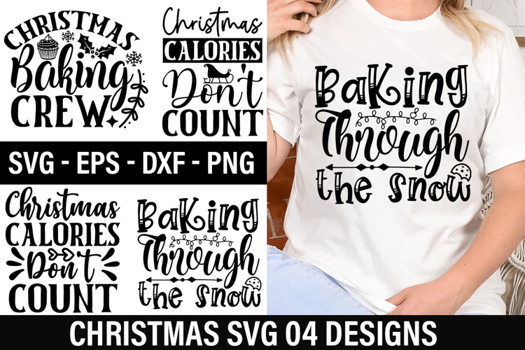 04 Christmas SVG Design - Christmas Calories Dont Count