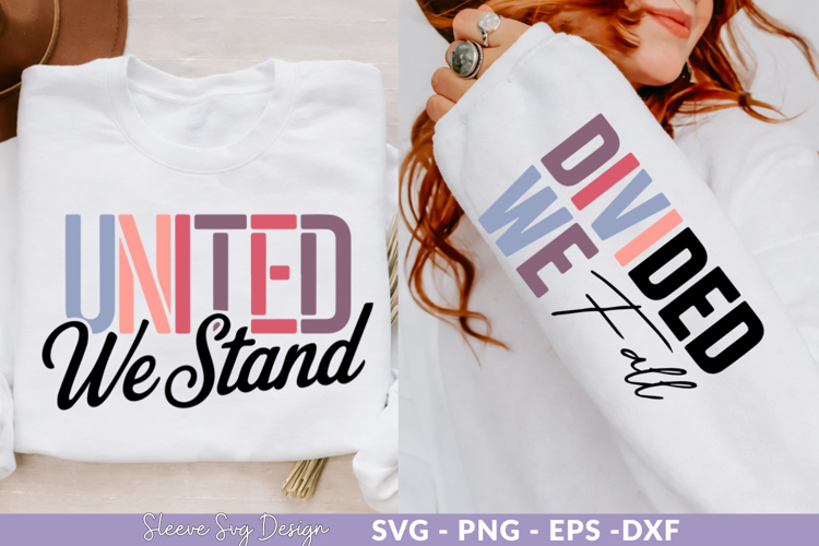 United We Stand - Customizable SVG Craft Design for DIY svg