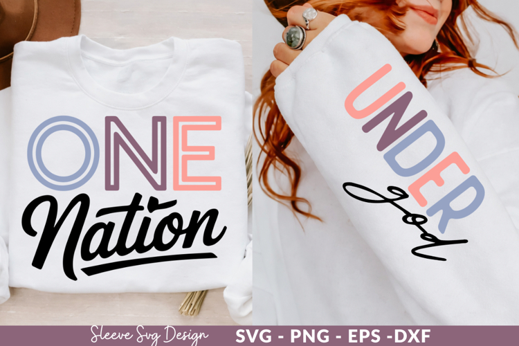 One Nation Under God SVG Craft and Print svg Design
