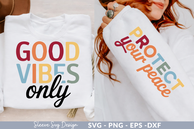 Good Vibes Only SVG Design for DIY Crafts and Apparel