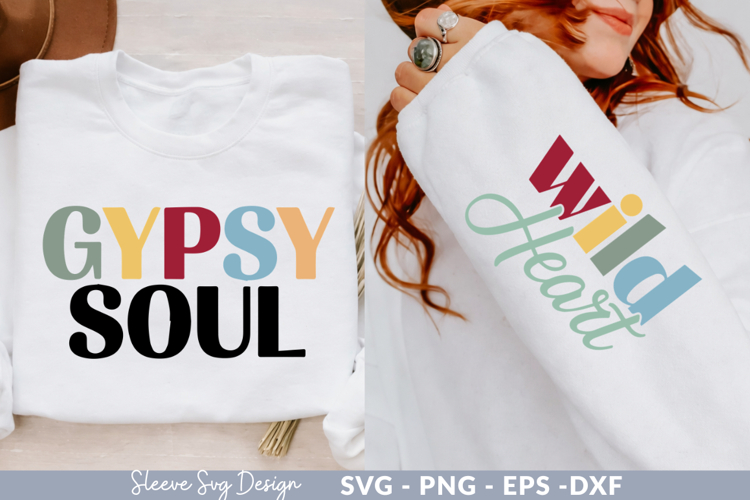 Gypsy Soul SVG Craft Designs for DIY Projects