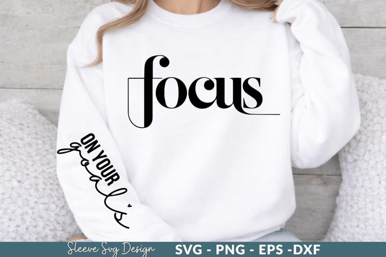 Focus SVG Design for Custom Apparel and DIY Crafts