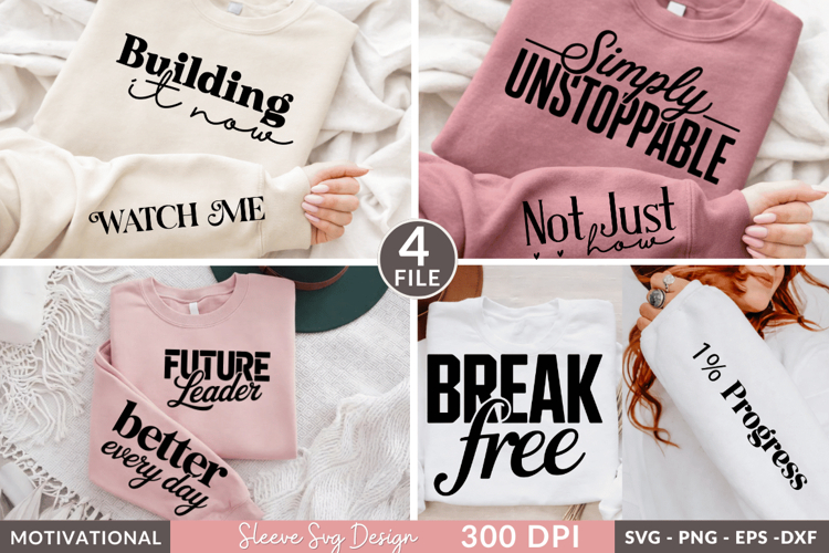 Positive Vibes & Quote Designs for T-Shirts,Sleeve Svg