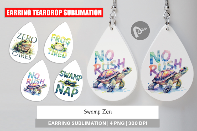 Sublimation Earring Designs Image 7
