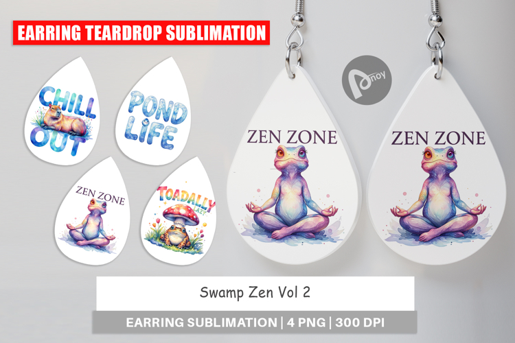 Sublimation Earring Designs Image 6