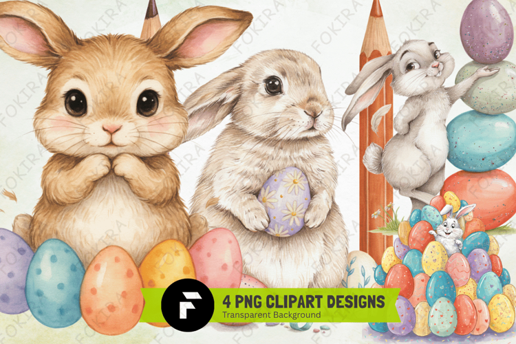 easter bunny clipart, cute easter bunny png, funny bunny png