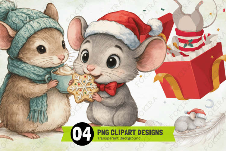 Christmas Animal Clipart png PNG,christmas animal clipart