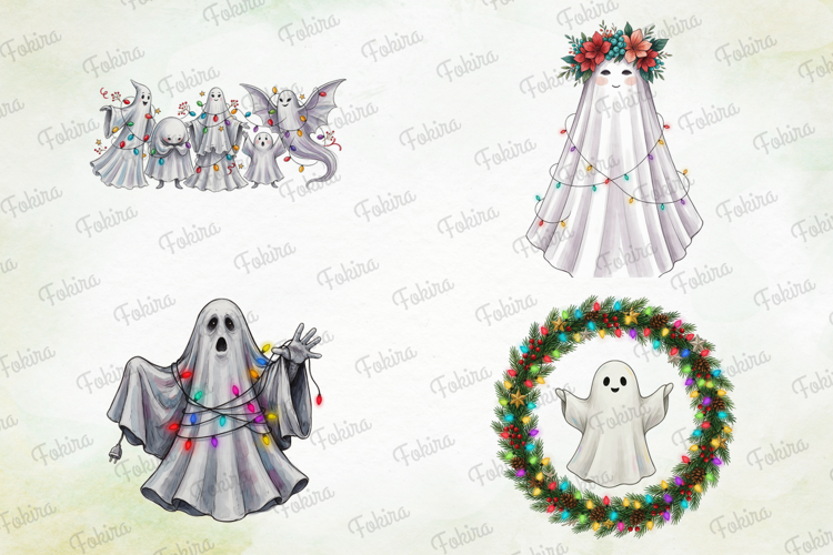 Christmas Ghost Clipart PNG, christmas ghost clipart png