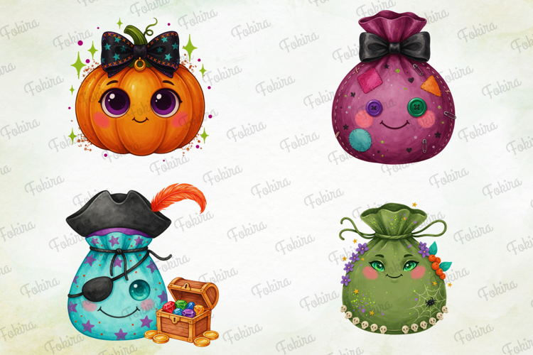 Halloween Sweet Treat Clipart PNG, halloween sweet treat png