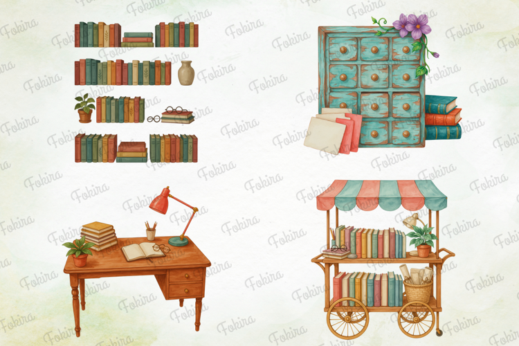 Bookish Reading Clipart PNG, bookish reading clipart png