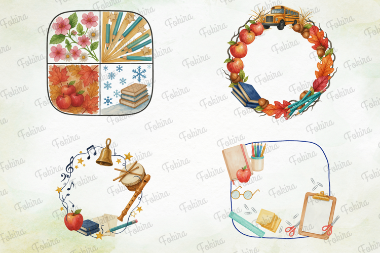 Music Treasury Clipart PNG, watercolor music clipart png