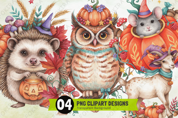 Witchy Tails Animal Clipart PNG, witchy tails animal clipart