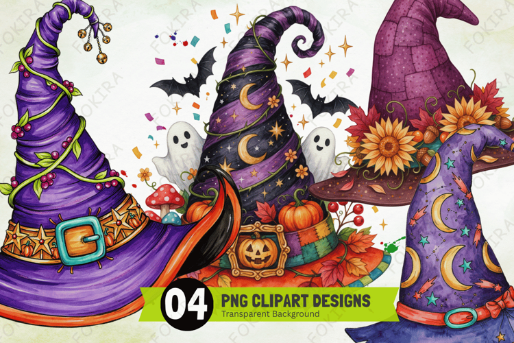 Witch Hat Carnival Clipart PNG, witch hat carnival clipart