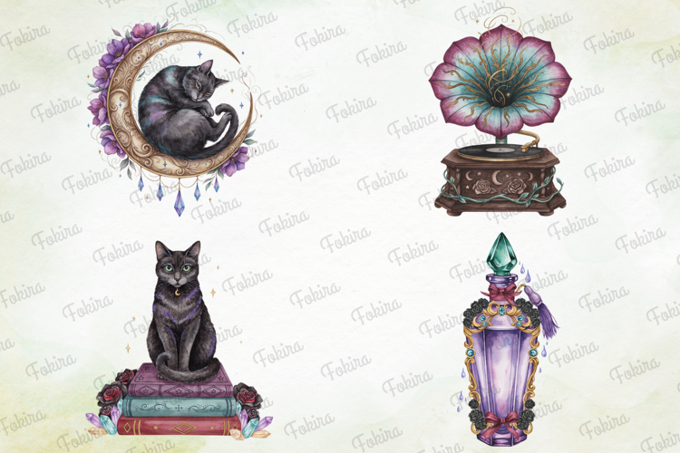 Moonlight Mystical Clipart PNG, moonlight mystical clipart