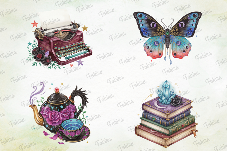 Moonlight Mystical Clipart PNG, moonlight mystical clipart