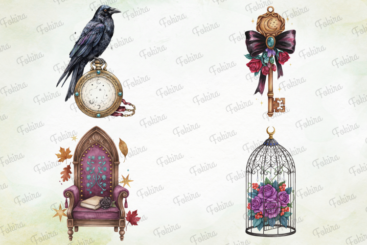 Moonlight Mystical Clipart PNG, moonlight mystical clipart
