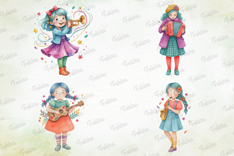 Melody Meadow Girls Clipart PNG melody meadow girls clipart