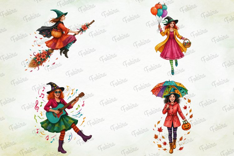 Witchy Fashion Halloween PNG, witchy fashion clipart png