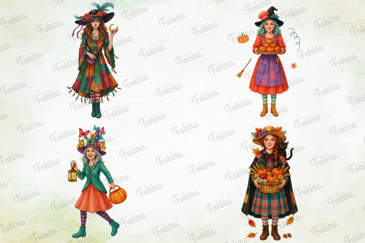 Witchy Fashion Halloween PNG, witchy fashion clipart png
