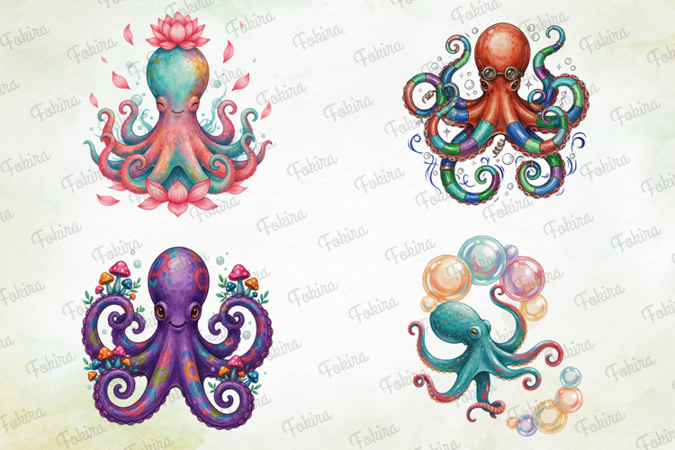 Ocean Octopus Clipart PNG, ocean octopus clipart png,octopus