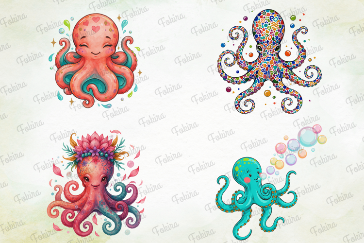 Ocean Octopus Clipart PNG, ocean octopus clipart png,octopus
