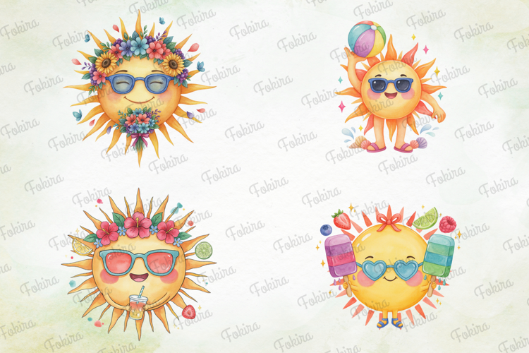 Sunny Summer Sun Clipart PNG, sunny summer sun clipart png,