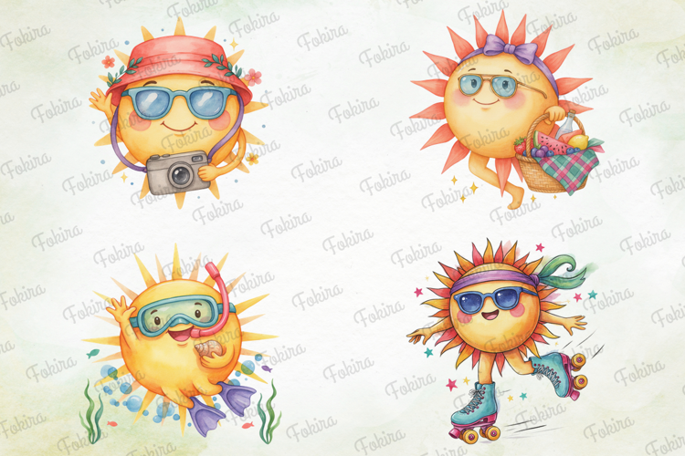 Sunny Summer Sun Clipart PNG, sunny summer sun clipart png,
